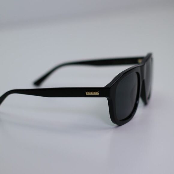 NEW Gucci Sunglasses GG1316S 001 Black Grey Men Authentic - Picture 4 of 12